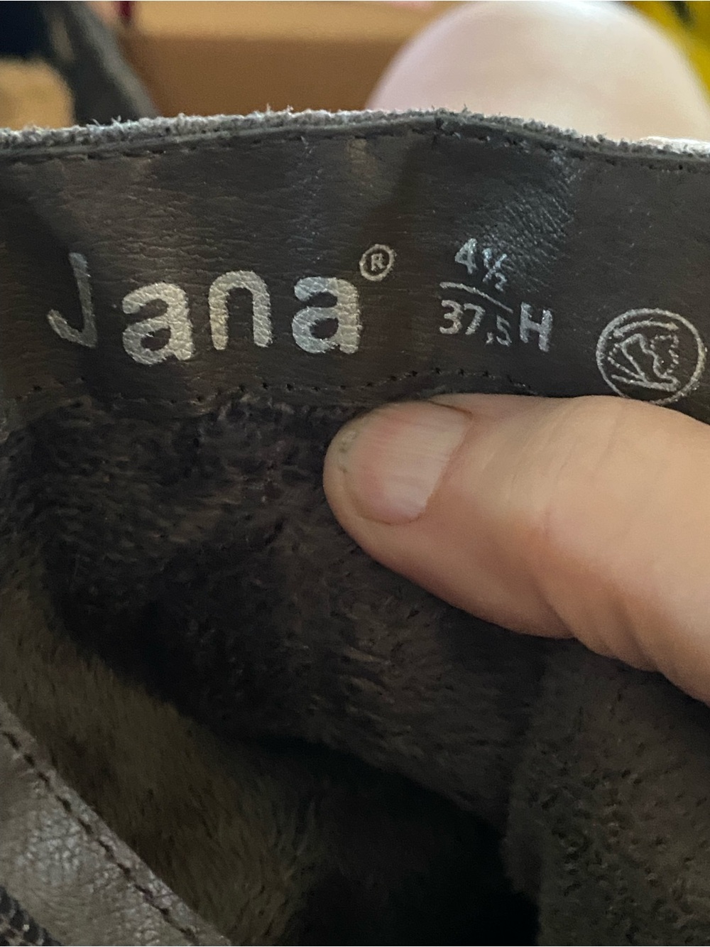 Jana "Soft Flex" Two-Tone Ankle Boots — Size 37.5 EU/6.5-7 US Summer - Picture 8 of 9